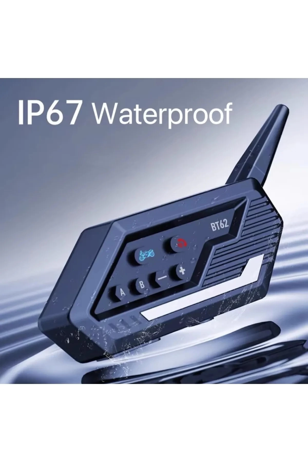 Bt62 Motosiklet Kask Kulaklığı Bluetooth Intercom 2 Intercom Bağlantılı - Lisinya Bt62 Motosiklet Kask Kulaklığı Bluetooth Intercom 2 Intercom Bağlantılı - Lisinya