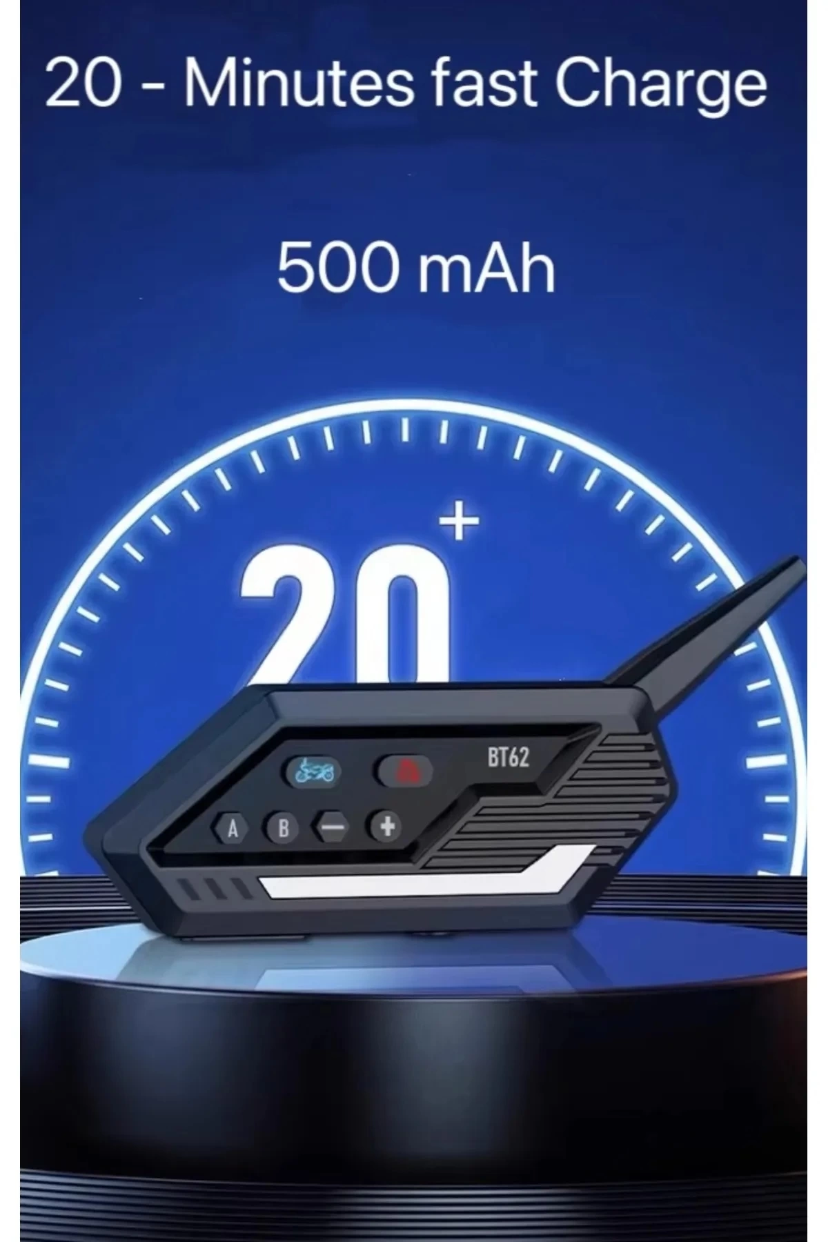 Bt62 Motosiklet Kask Kulaklığı Bluetooth Intercom 2 Intercom Bağlantılı - Lisinya Bt62 Motosiklet Kask Kulaklığı Bluetooth Intercom 2 Intercom Bağlantılı - Lisinya