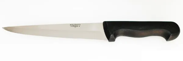 Bursa İnce Sivri Kasap Bıçağı No:4, 20 Cm - Plastik Sap - Lisinya