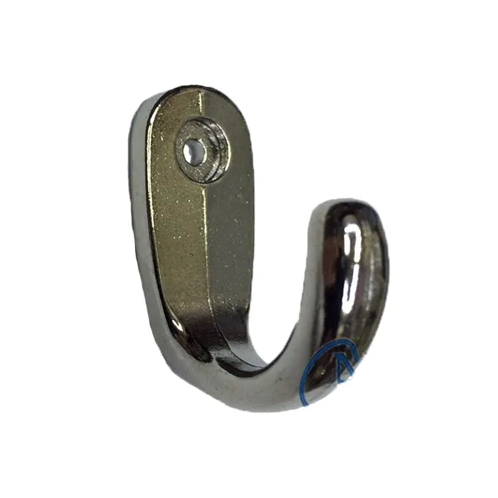 Büyük Tekli Fincan Askı, Dekor Askısı - Nikel, 100 Adet, 12x23x30 Mm - Lisinya