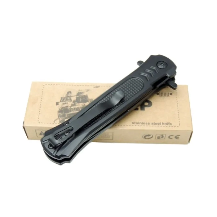 Çakı Black 22 Cm Yarı Otomatik , Kemerlikli - Lisinya