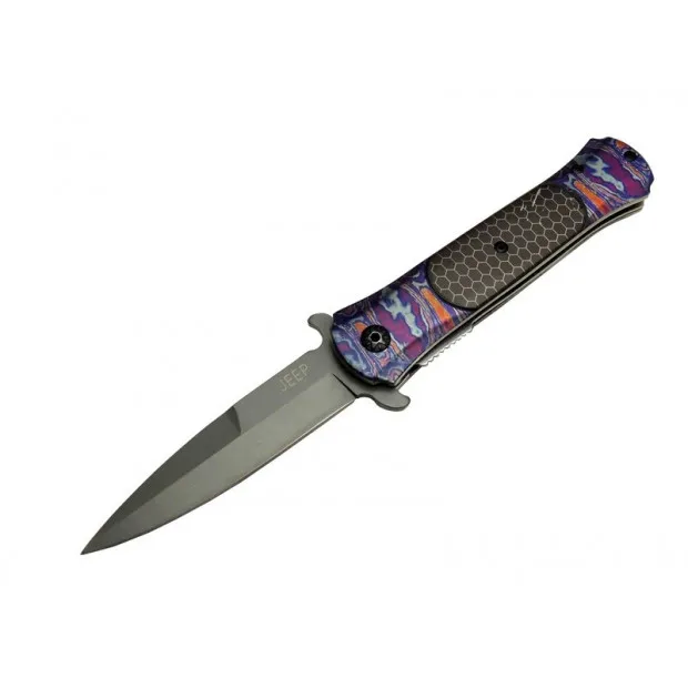 Çakı Mor 22 Cm Yarı Otomatik , Kemerlikli - Lisinya Çakı Mor 22 Cm Yarı Otomatik , Kemerlikli - Lisinya