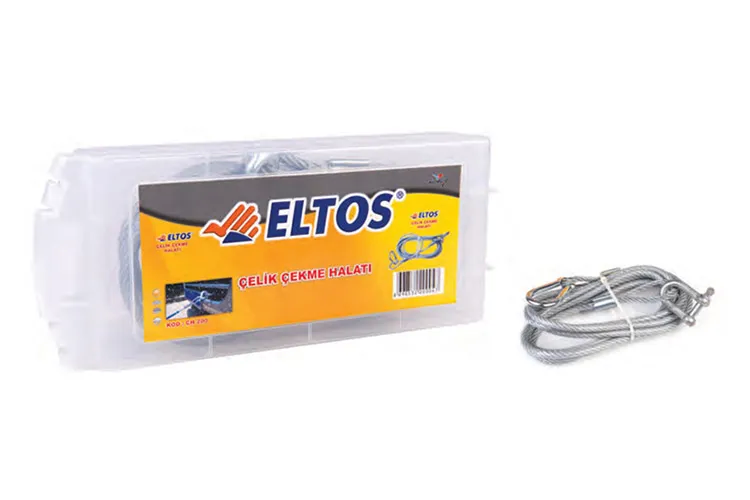 Çelik Çekme Halatı 6-8 Mm 3,5 Mt - Lisinya Çelik Çekme Halatı 6-8 Mm 3,5 Mt - Lisinya