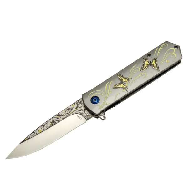 Chongming Cm83 Çakı Butterfly 20 Cm Manuel, Kemerlikli - Lisinya Chongming Cm83 Çakı Butterfly 20 Cm Manuel, Kemerlikli - Lisinya