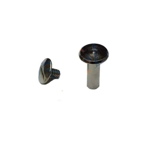 Cilt Menü, Katalog, Kartela Vidası, 13mm - Nikel, 1 Adet - Lisinya