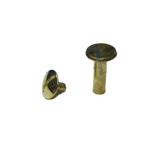 Cilt Menü, Katalog, Kartela Vidası, 13mm - Sarı, 1 Adet - Lisinya