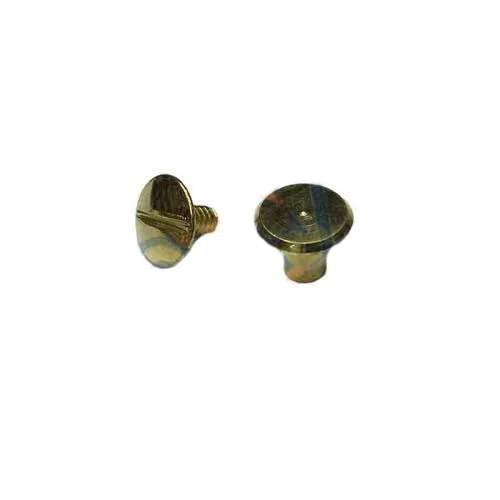 Cilt Menü, Katalog, Kartela Vidası, 6 Mm - Sarı, 100 Adet - Lisinya