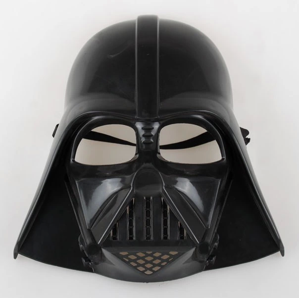 Çocuk Boy Yıldız Savaşları  Wars Darth V Maskesi Ve 90 Cm Pelerin Seti Siyah - Lisinya