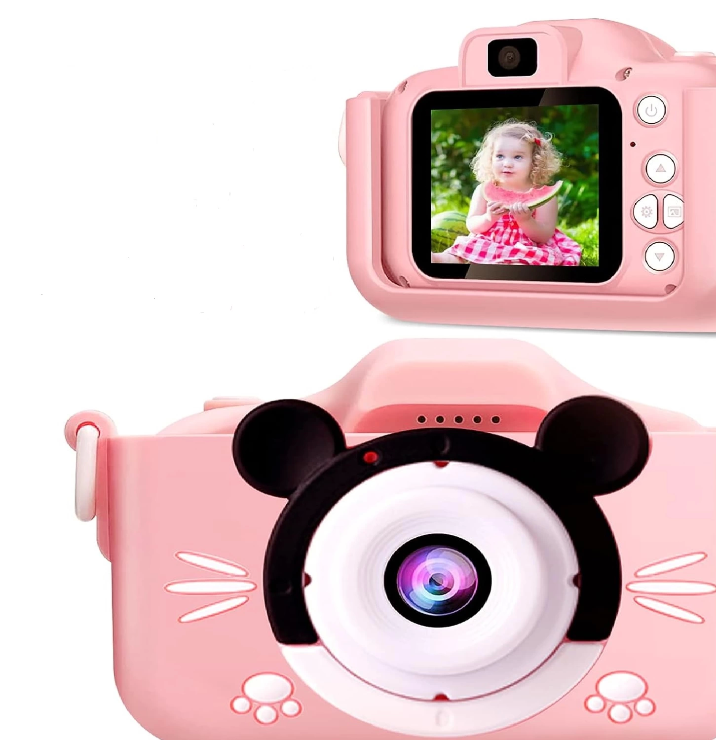Çocuk Dijital Fotoğraf Makinası 20 Mp Video Kaydedici 2.0 İnç Çift Kameralı - Lisinya Çocuk Dijital Fotoğraf Makinası 20 Mp Video Kaydedici 2.0 İnç Çift Kameralı - Lisinya