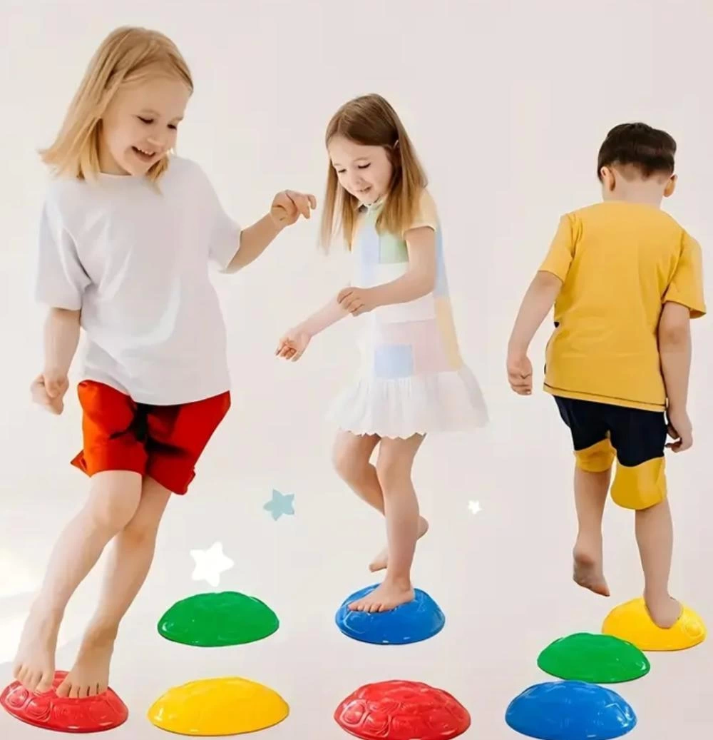 Çocuk Yarım Küre denge Ve Koordinasyon Adası 6 Lı Set - Lisinya