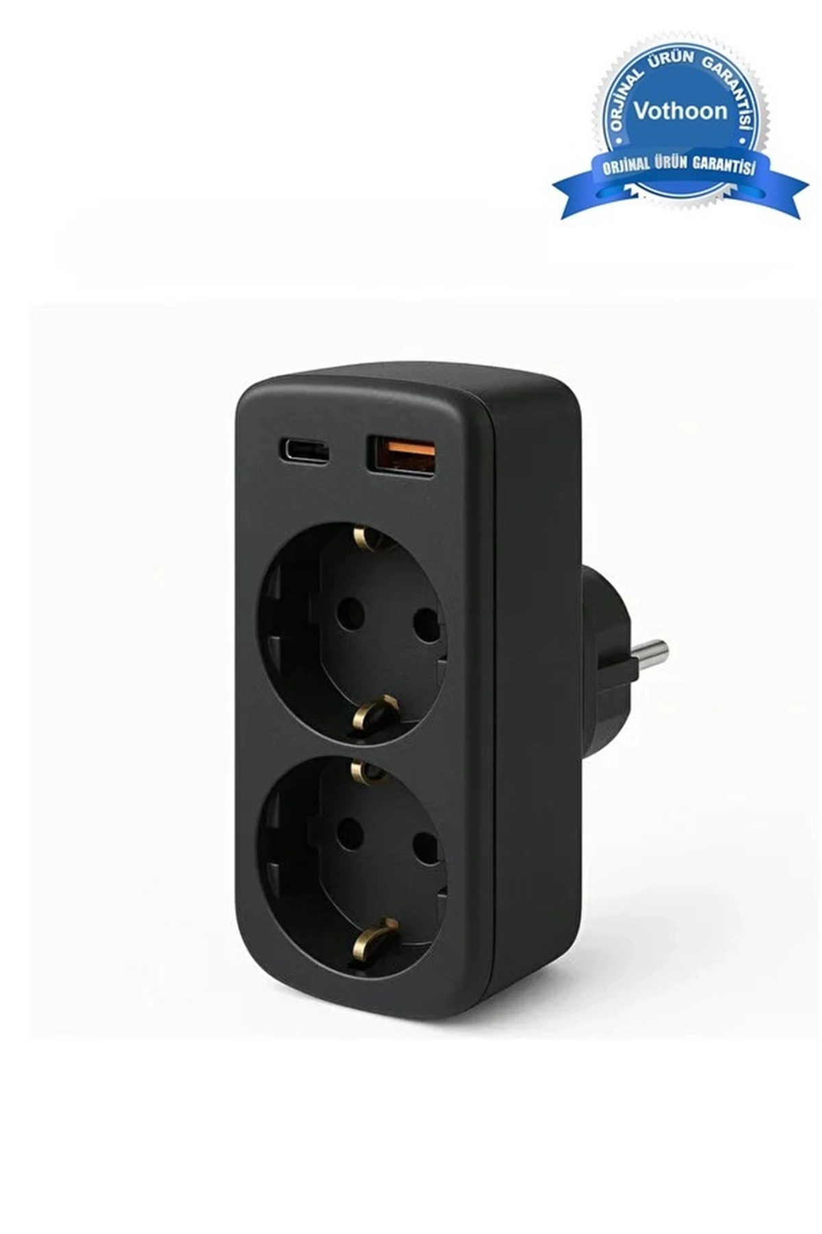 Çoklu Priz Yüksek Gerilim Korumalı 2’li Priz 1xusb 1xtype-c Çıkışlı Grup Priz Çoğaltıcı - Lisinya