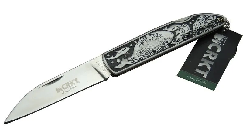 Cr 0102 Kamp Çakı 20 Cm - Balık Desenli Metal Sap, Kılıflı, Kutulu - Lisinya Cr 0102 Kamp Çakı 20 Cm - Balık Desenli Metal Sap, Kılıflı, Kutulu - Lisinya