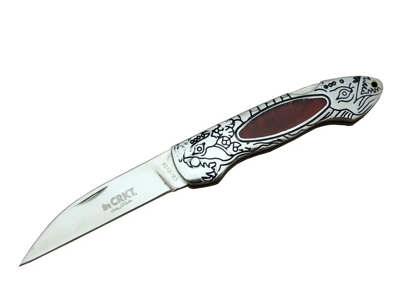 Cr 0124 Rd Kamp Çakı 20 Cm - Metal Desenli Sap, Kılıflı, Kutulu - Lisinya Cr 0124 Rd Kamp Çakı 20 Cm - Metal Desenli Sap, Kılıflı, Kutulu - Lisinya