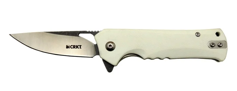 Crkt Muskie 202 Awy Beyaz Kamp / Outdoor Çakı 18cm - Yarı Otomatik, Kemerlikli, Kutulu - Lisinya Crkt Muskie 202 Awy Beyaz Kamp / Outdoor Çakı 18cm - Yarı Otomatik, Kemerlikli, Kutulu - Lisinya