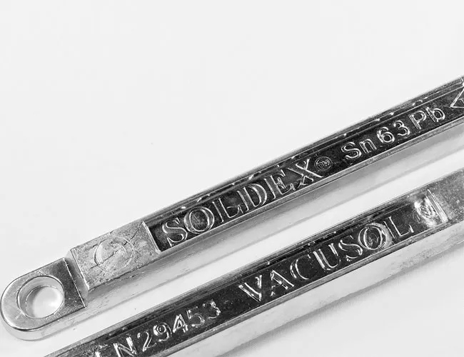 Çubuk Lehim 63-37 Vacusol 1000 Gr - Sn:63 / Pb:37 - Lisinya Çubuk Lehim 63-37 Vacusol 1000 Gr - Sn:63 / Pb:37 - Lisinya