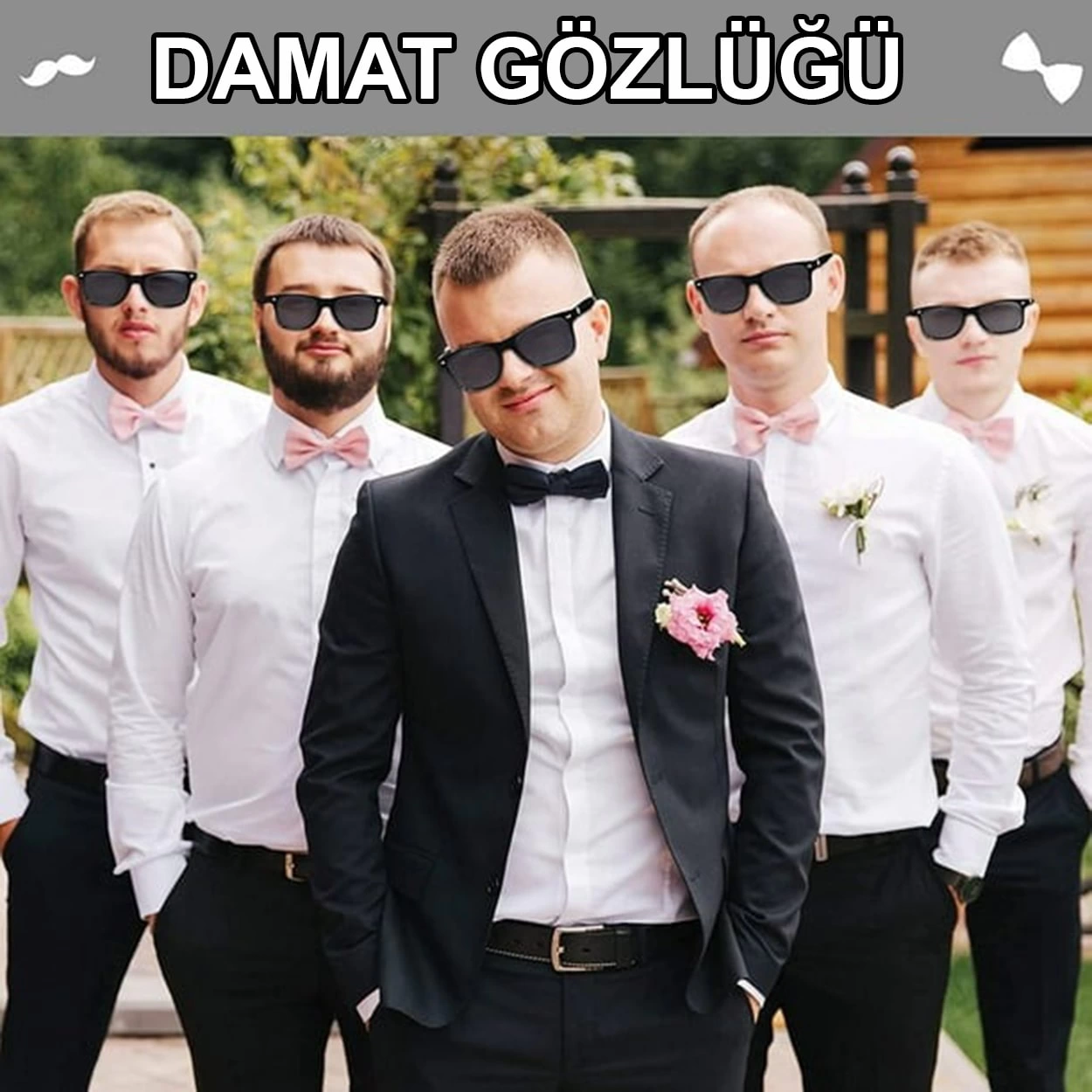 Damat Gözlüğü – Düğün Ve Bekarlığa Veda Partisi Aksesuarı - Lisinya