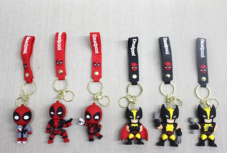 Deadpool Volverine Silikon Anahtarlık Alk4270 - Lisinya