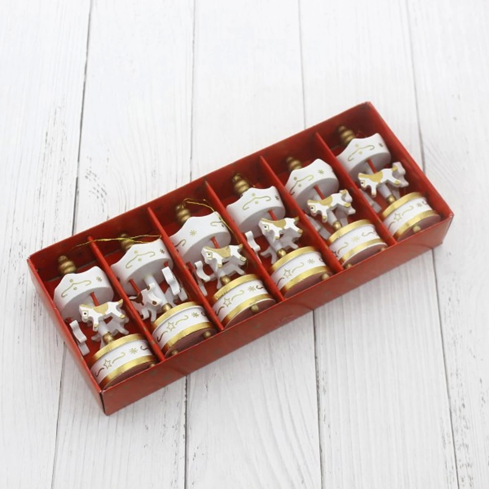 Dekoratif 6&039lı Beyaz Mini Atlı Karınca - Lisinya
