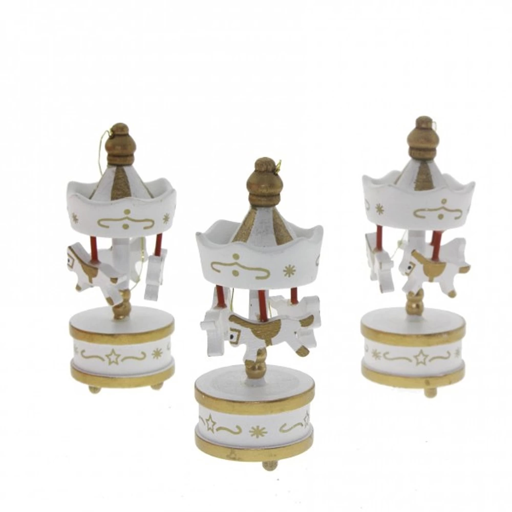 Dekoratif 6&039lı Beyaz Mini Atlı Karınca - Lisinya