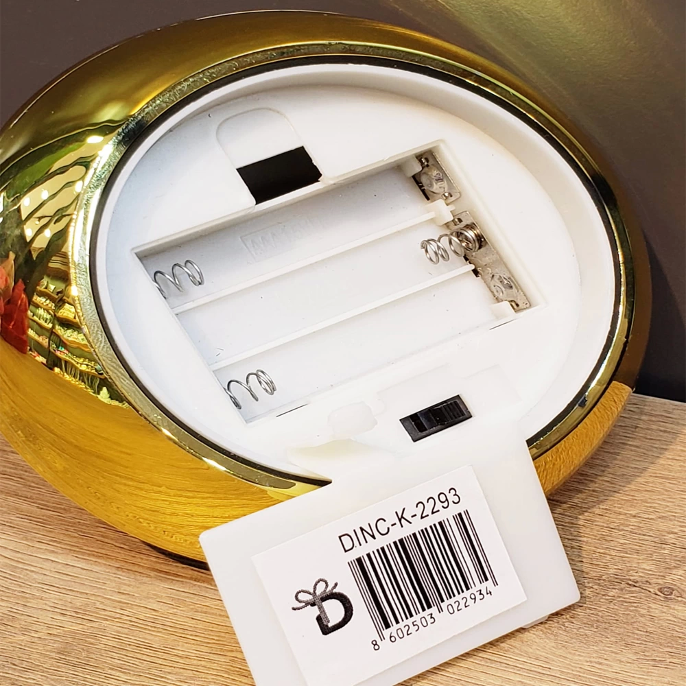Dekoratif Gold Pilli Mum - Lisinya