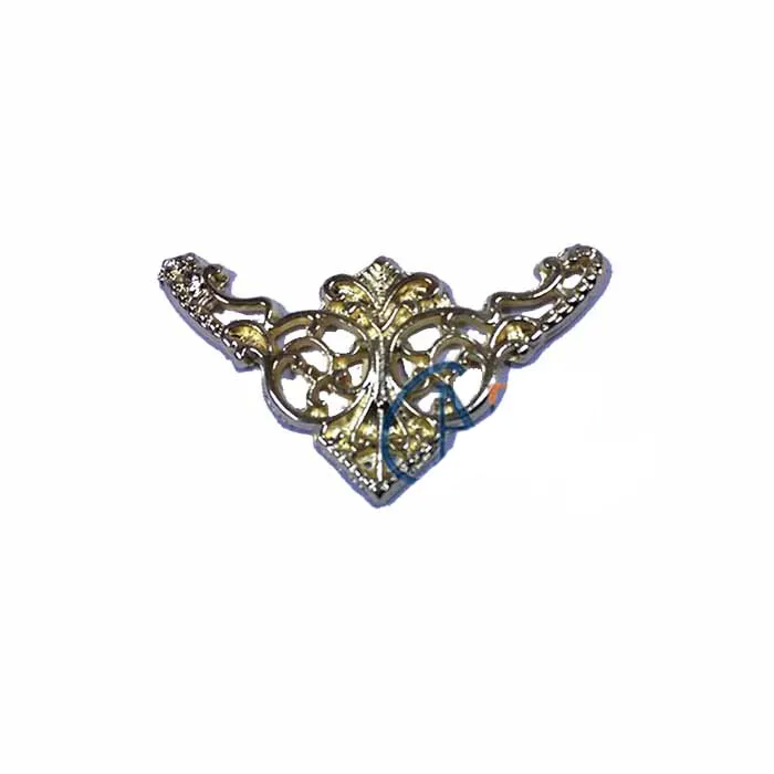 Dekoratif Köşe Süsü, Köşelik - Küçük, 19x34mm, Sarı, 1 Adet - Lisinya