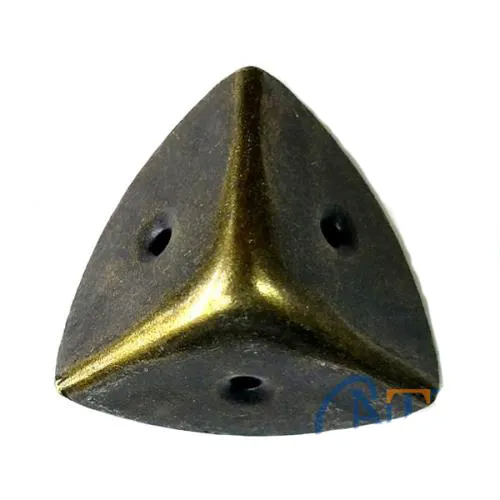 Dekoratif, Kutu, Sandık Köşesi - 45x28 Mm, Büyük, Antik, 100 Adet - Lisinya