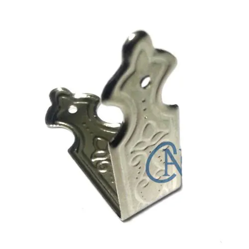 Dekoratif Sandık, Kutu Kenarı, 11x32mm, Nikel, 100 Adet - Lisinya