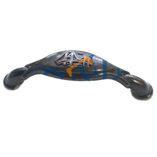 Dekoratif Zamak Boğaziçi Kulp - 64mm, Eskitme, 1 Adet - Lisinya