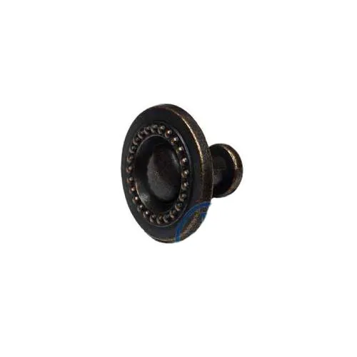 Dekoratif Zamak Düğme - 23x23mm, Eskitme, 1 Adet - Lisinya