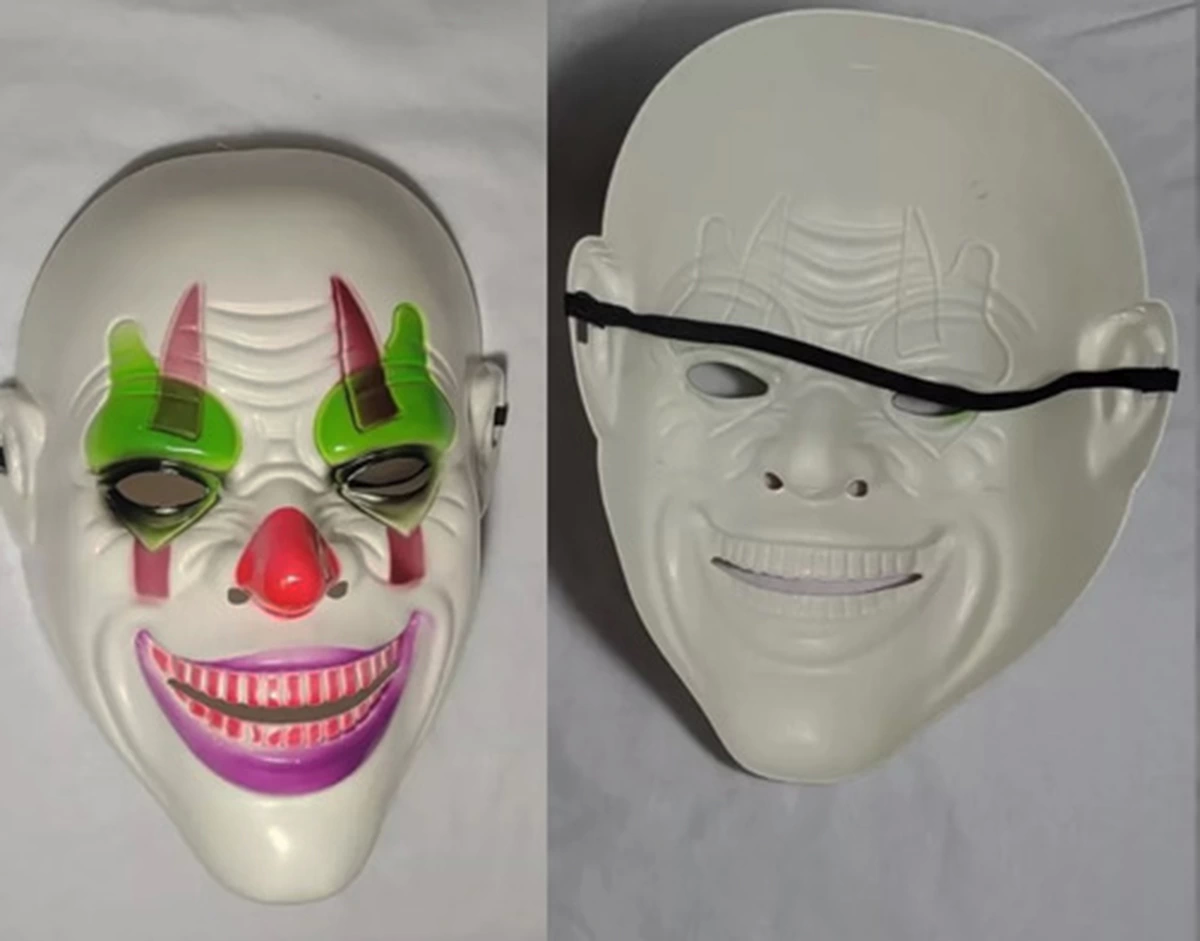 Delirten Gülüş Psikopat Palyaço Temalı Joker Maskesi - Lisinya