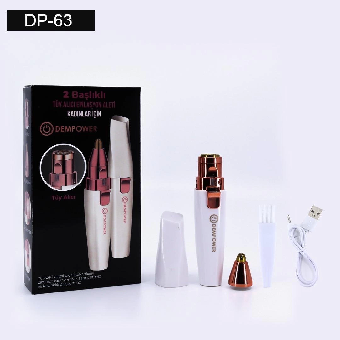 Flawles 2 Başlıklı Epilasyon Cihazı - Lisinya Flawles 2 Başlıklı Epilasyon Cihazı - Lisinya