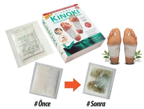 Detox Ayak Bandı (10 Adet) - Lisinya Detox Ayak Bandı (10 Adet) - Lisinya