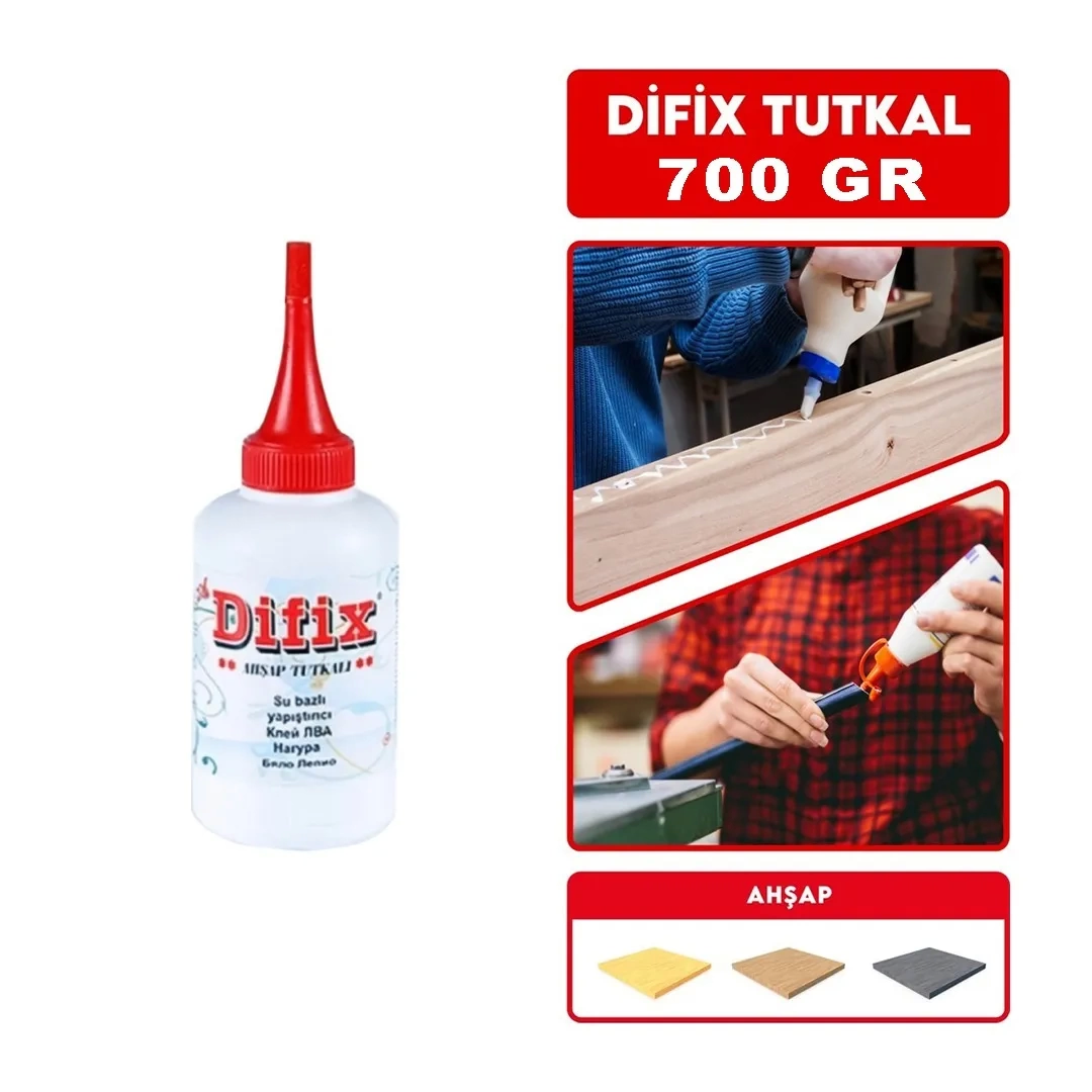 Difix Su Bazlı Ahşap Tutkalı - Lisinya