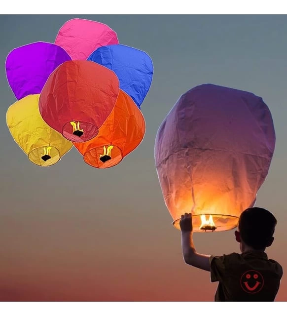 Dilek Feneri Gece Gökyüzü Dilek Balonu - Lisinya Dilek Feneri Gece Gökyüzü Dilek Balonu - Lisinya