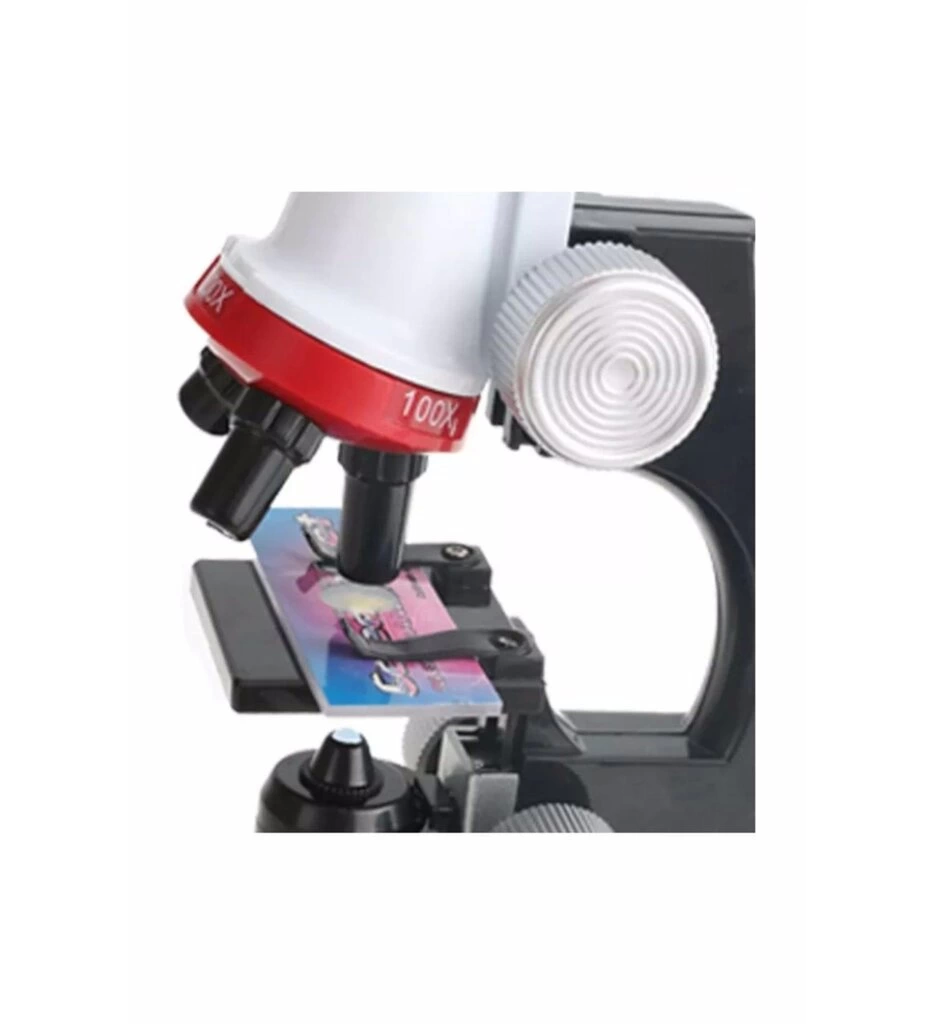 Eğitici Mikroskop Kiti Zoom Led Işıklı 100x 400x 1200x St1200x - Lisinya
