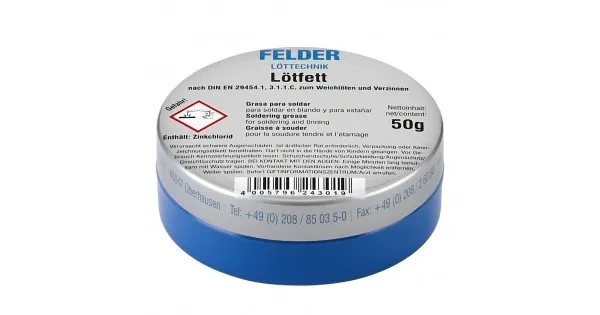 Felder Lötfett Lehim Pastası 50 Gr - Lisinya