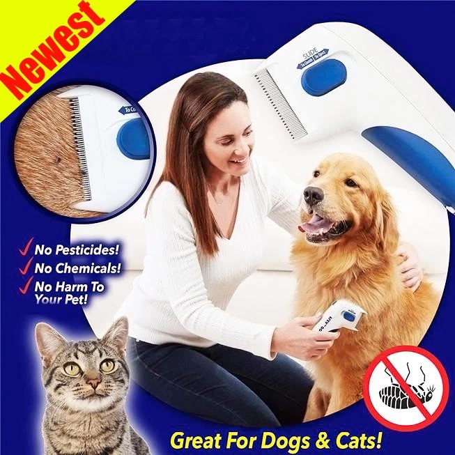 Flea Doctor Kedi Ve Köpekler İçin Pilli Pire Tarağı - Lisinya Flea Doctor Kedi Ve Köpekler İçin Pilli Pire Tarağı - Lisinya