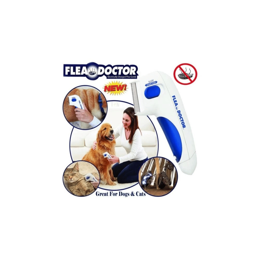 Flea Doctor Kedi Ve Köpekler İçin Pilli Pire Tarağı - Lisinya Flea Doctor Kedi Ve Köpekler İçin Pilli Pire Tarağı - Lisinya