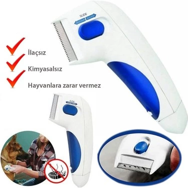 Flea Doctor Kedi Ve Köpekler İçin Pilli Pire Tarağı - Lisinya Flea Doctor Kedi Ve Köpekler İçin Pilli Pire Tarağı - Lisinya
