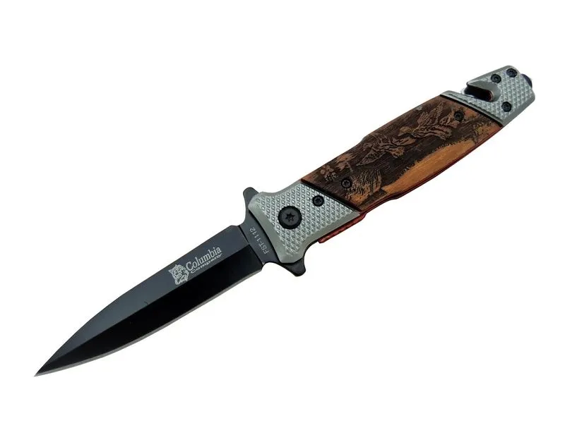 Fst 1112 Kurtarma Kamp Çakı 21 Cm - Yarı Otomatik, İp Kesmeli, Cam Perçinli - Lisinya Fst 1112 Kurtarma Kamp Çakı 21 Cm - Yarı Otomatik, İp Kesmeli, Cam Perçinli - Lisinya