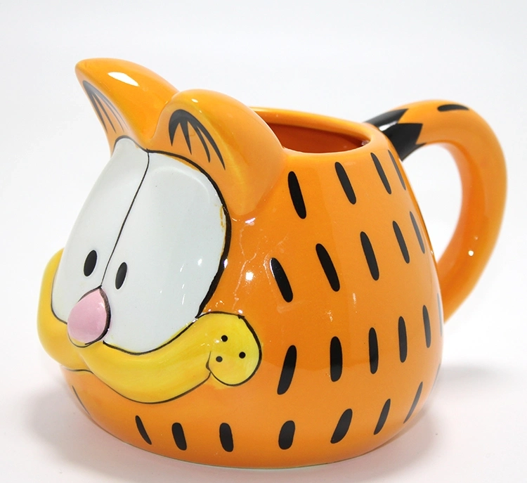 Garfield 3d Kabartmalı Karakter Tasarımlı Kupa Bardak Alk4547 - Lisinya