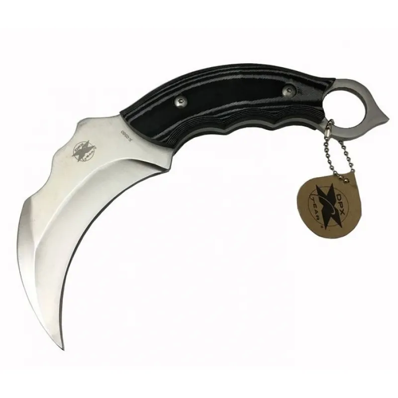 Gear Scorpion X 0580 Karambit Outdoor Bıçak 20 Cm - Kılıflı - Lisinya