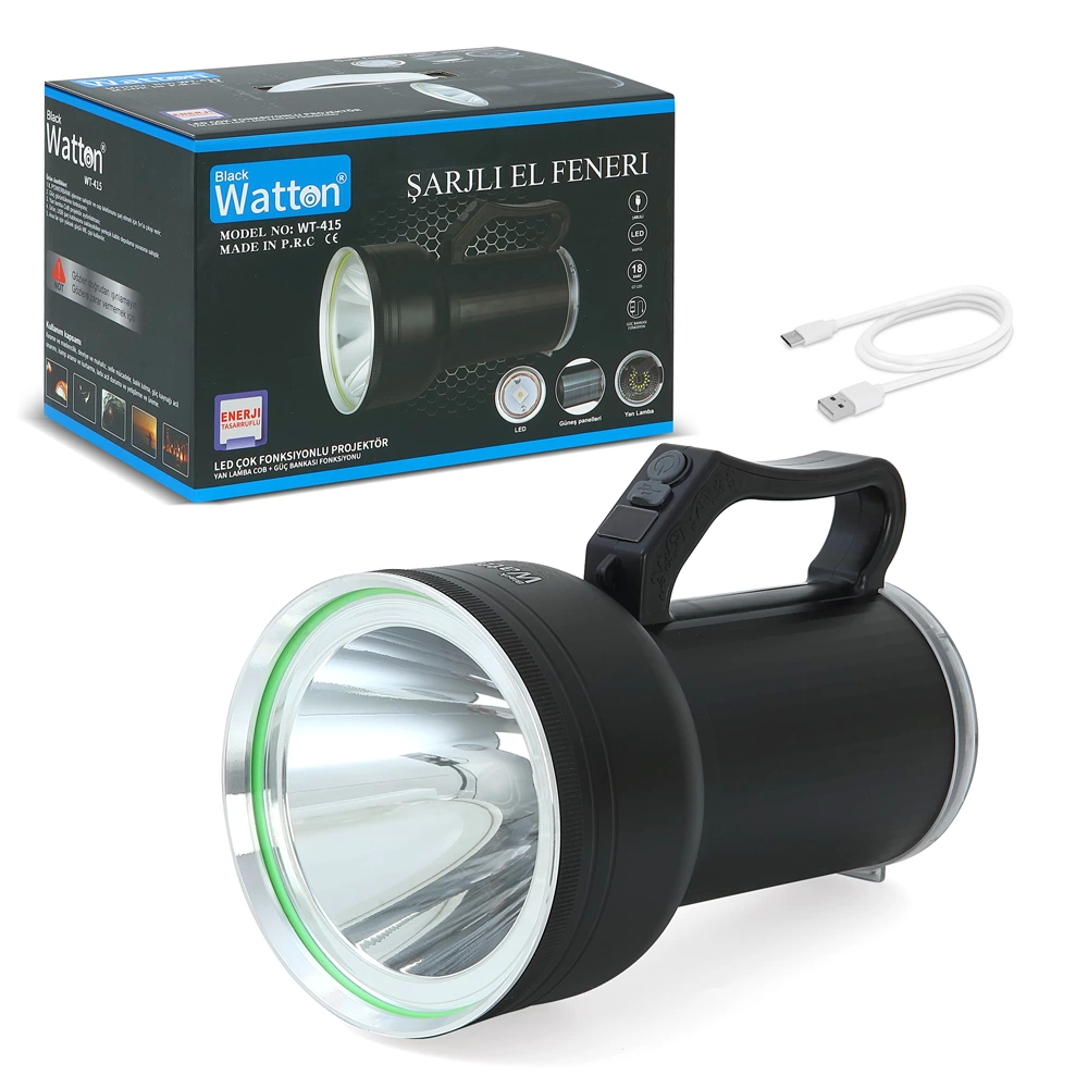 Gt Led Taşınabilir Güneş Solar Ledli Fener Wt-415 - Lisinya Gt Led Taşınabilir Güneş Solar Ledli Fener Wt-415 - Lisinya