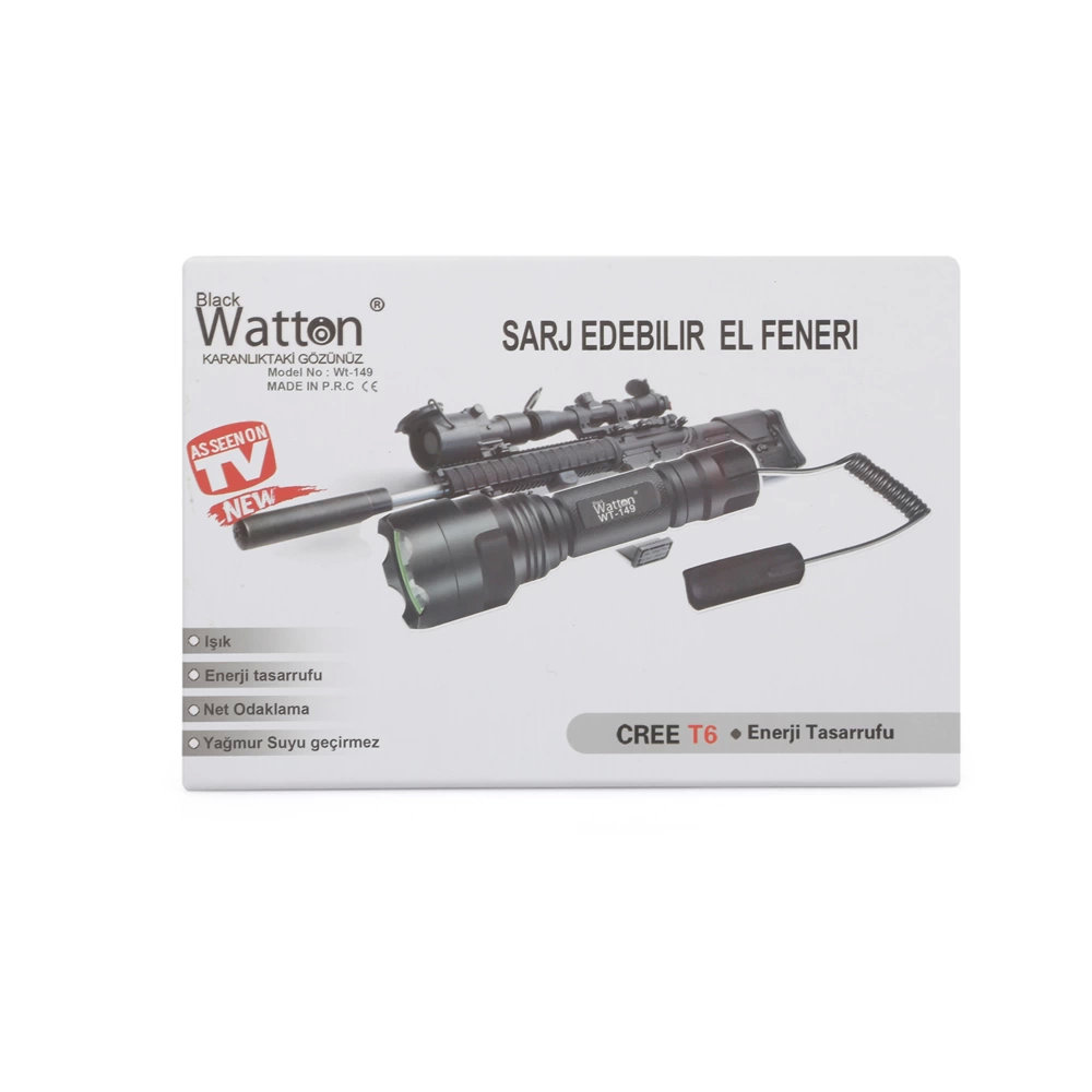 Güçlü Aparat Uyumlu Şarjlı Fener Wt-149 - Lisinya Güçlü Aparat Uyumlu Şarjlı Fener Wt-149 - Lisinya