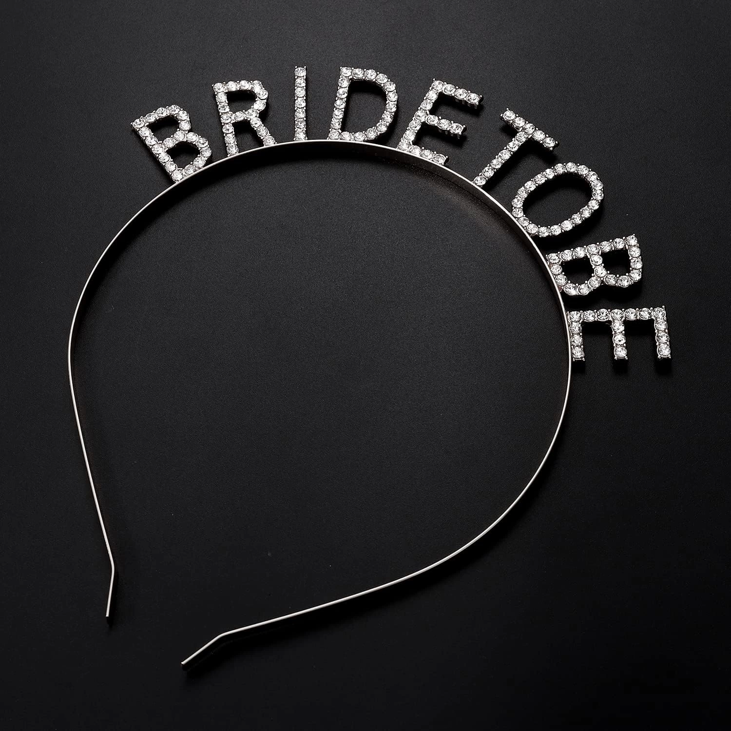 Gümüş Kaplama Kristal Taşlı Bride To Be Gelin Tacı 16x17 Cm - Lisinya Gümüş Kaplama Kristal Taşlı Bride To Be Gelin Tacı 16x17 Cm - Lisinya