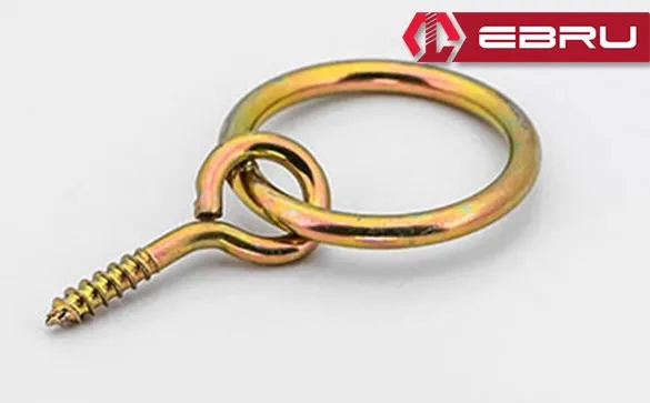 Halkalı Piton, Vidalı Halka 12 - 100 Adet - Lisinya