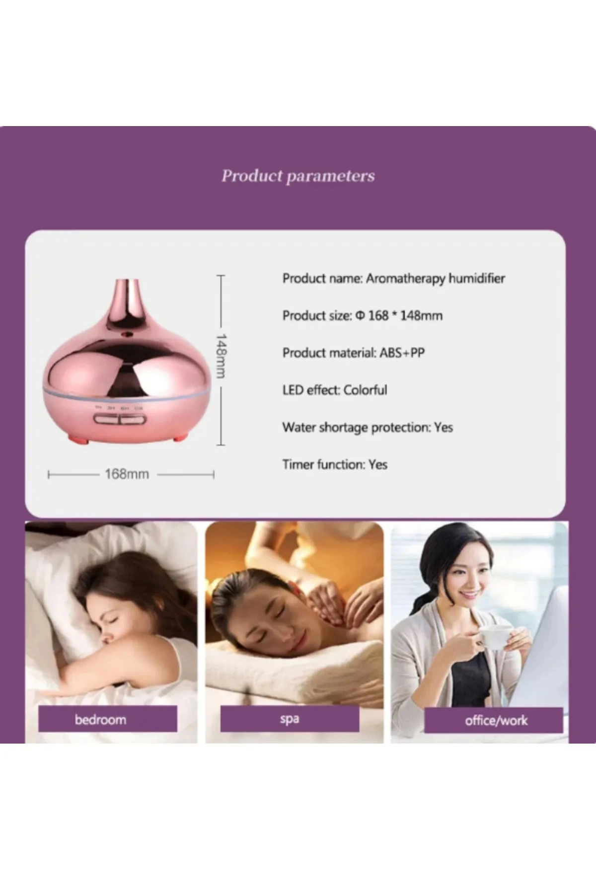 Hava Nemlendirici Parlak Gold Aromatik Oda Kokusu 550 Ml Kahve Aroma Difüzörü Buhar Nemlendırıcı - Lisinya Hava Nemlendirici Parlak Gold Aromatik Oda Kokusu 550 Ml Kahve Aroma Difüzörü Buhar Nemlendırıcı - Lisinya