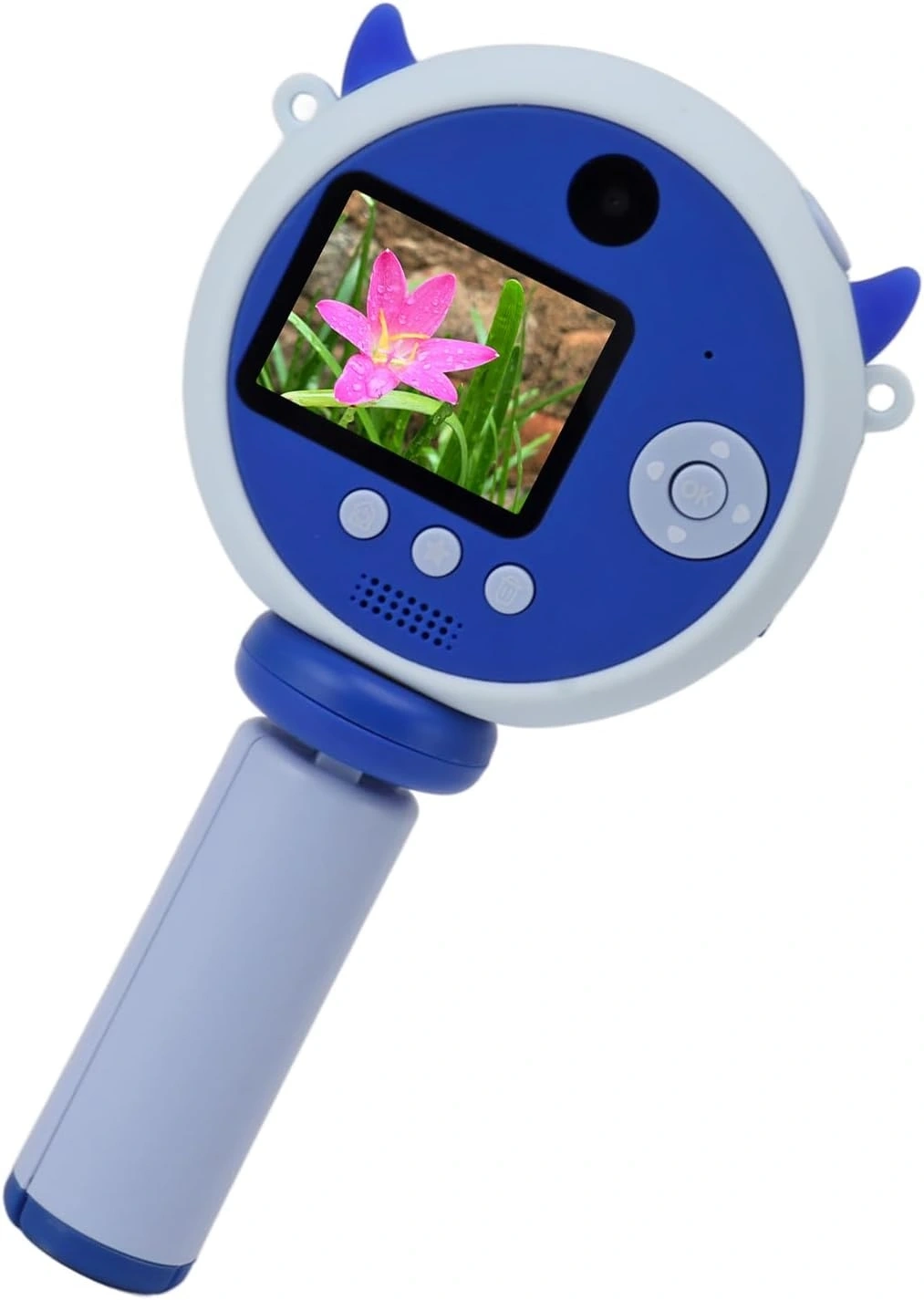 Hd Kamera Karikatür Tripodlu Çocuk Dijital Kamera Fotoğraf Makinası 1080p Video Kaydedici 2.0 İnç - Lisinya