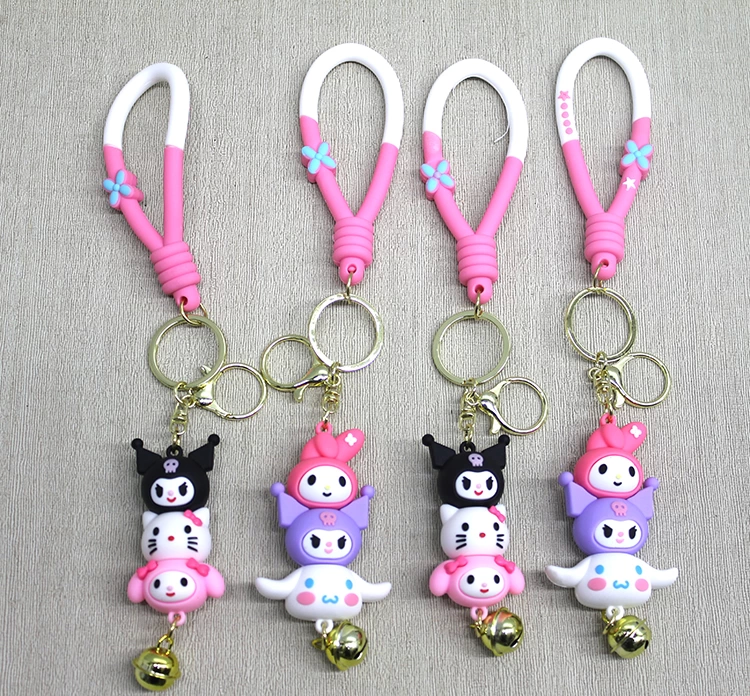 Hello Kitty Serisi Silikon Anahtarlık Alk4257 - Lisinya