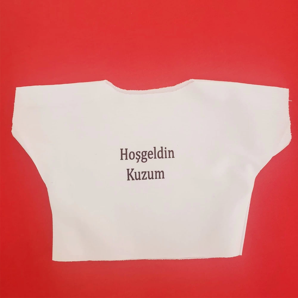Hoşgeldin Kuzum Yazılı Oyuncak Tişörtü - Lisinya Hoşgeldin Kuzum Yazılı Oyuncak Tişörtü - Lisinya